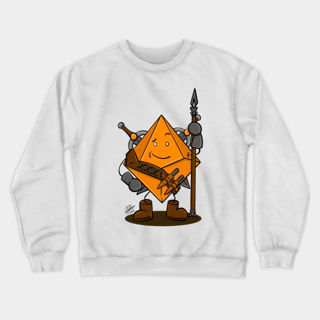 Fighter D10 Crewneck Sweatshirt by AlstonArt